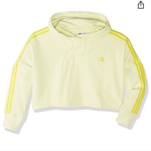Adidas women’s cropped hooded sweatshirt